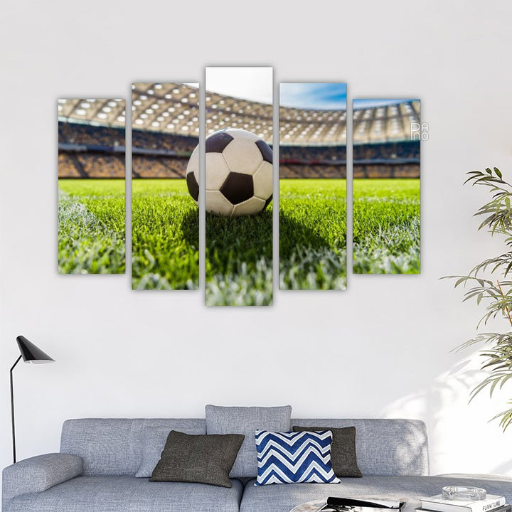 Football at Stadium
