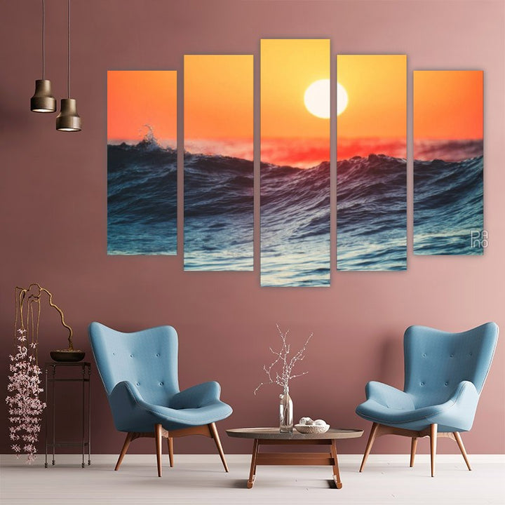 Wave at Sunrise