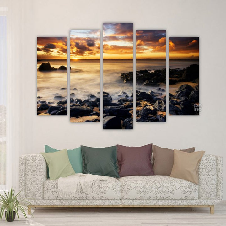 Sunset by the Sea