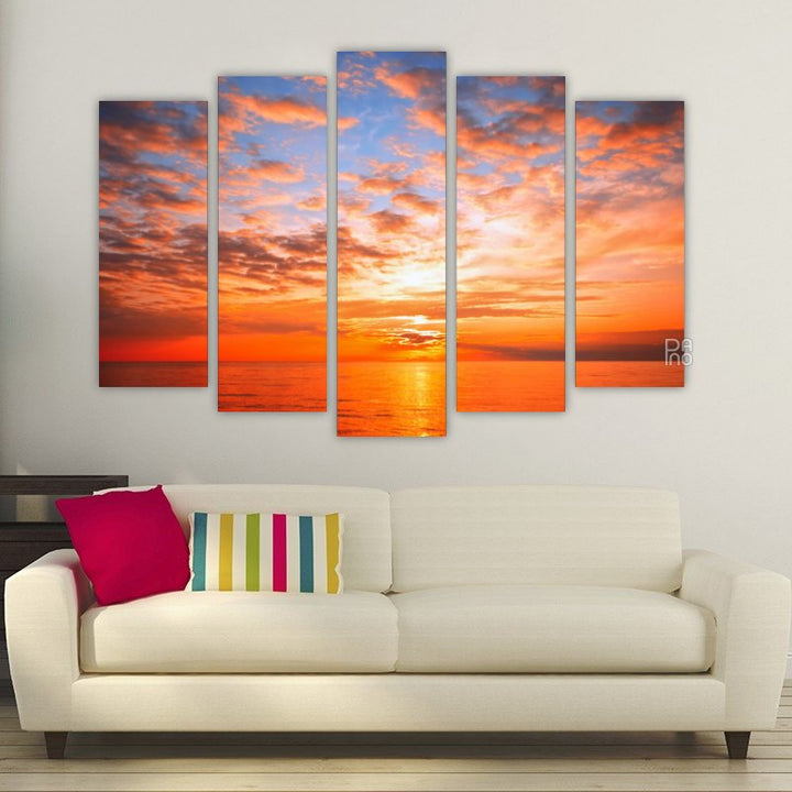 Fiery Sunset