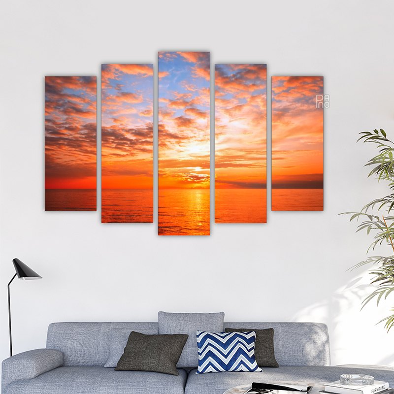 Fiery Sunset
