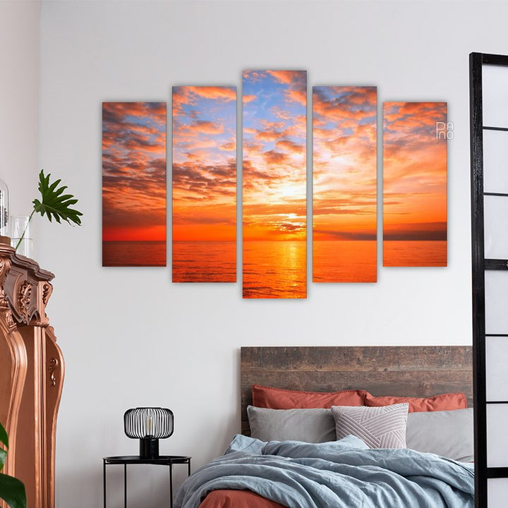 Fiery Sunset