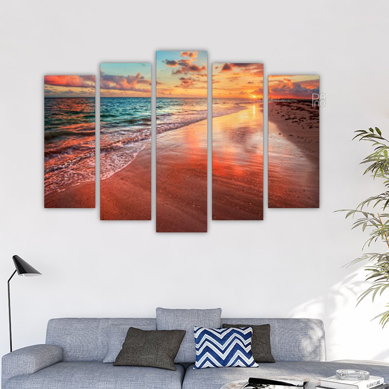 Sunset by the Ocean