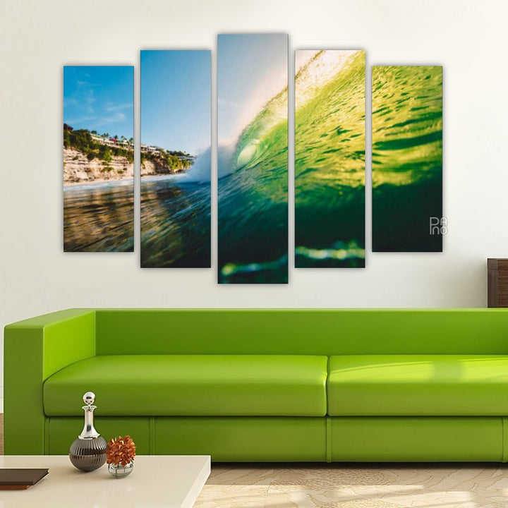 Perfect wave for surfing
