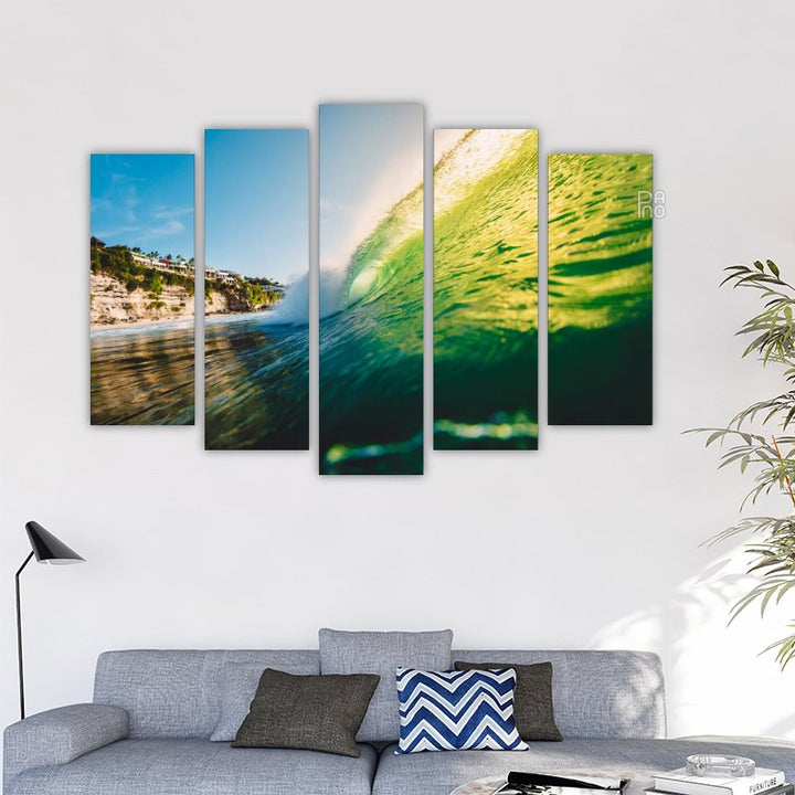 Perfect wave for surfing