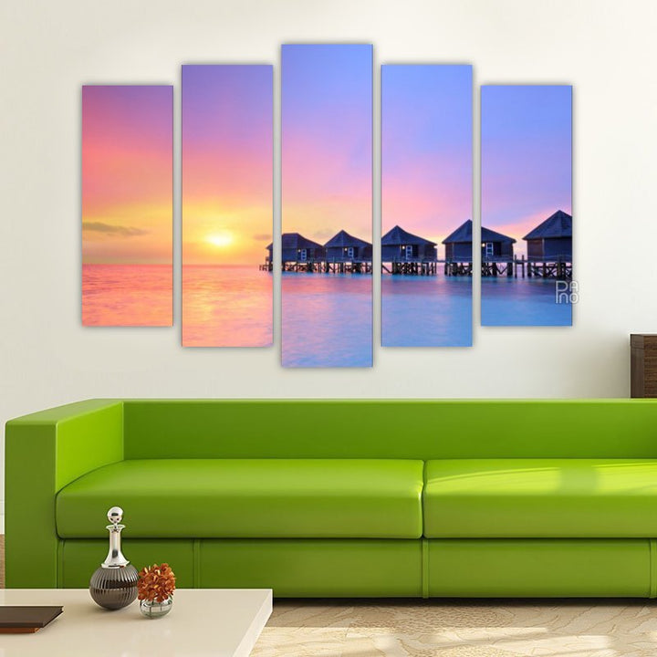 Fairy-tale sunset