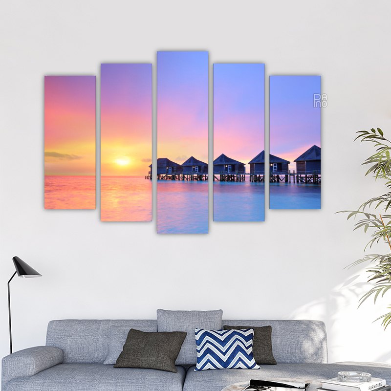 Fairy-tale sunset