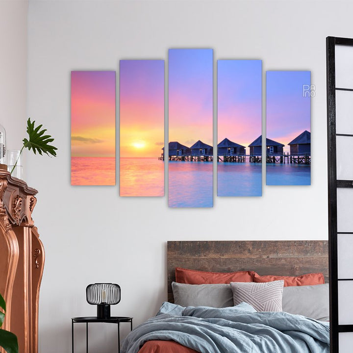 Fairy-tale sunset