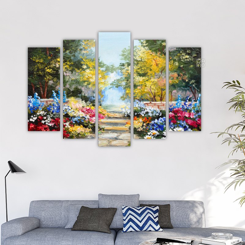 Colorful Summer Forest