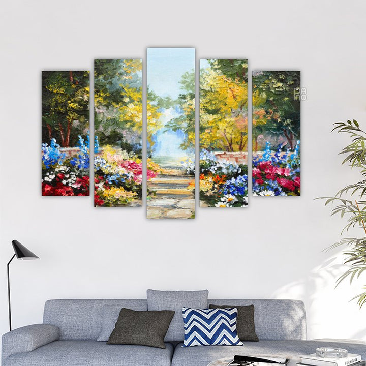 Colorful Summer Forest