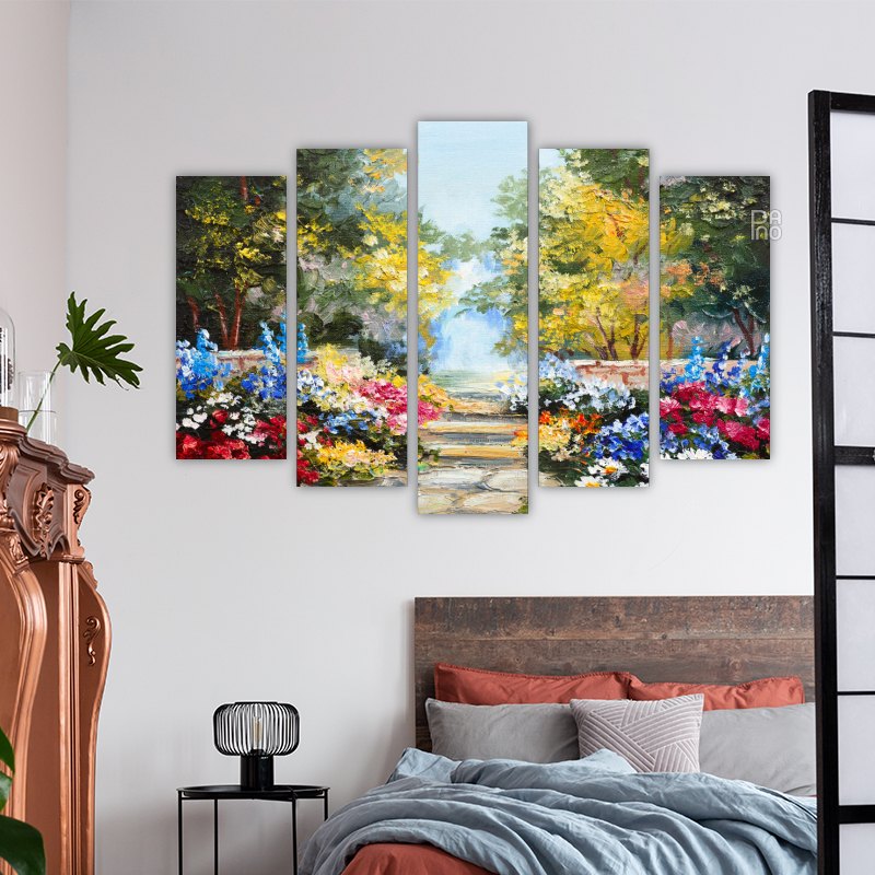 Colorful Summer Forest