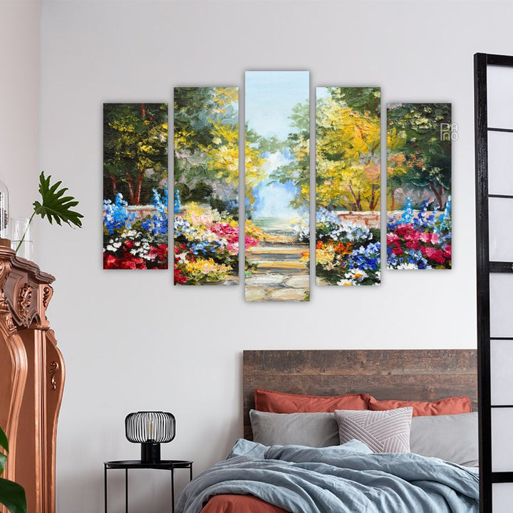 Colorful Summer Forest