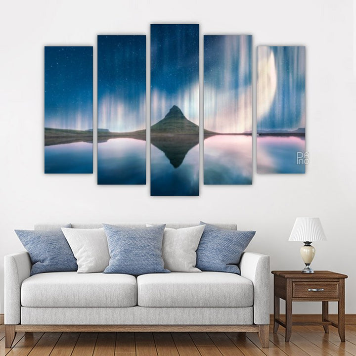 The Beauty of the Glow over the Mountain