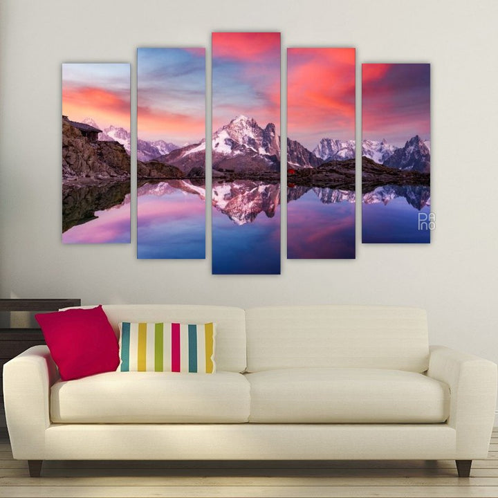 Sunset over the Lake
