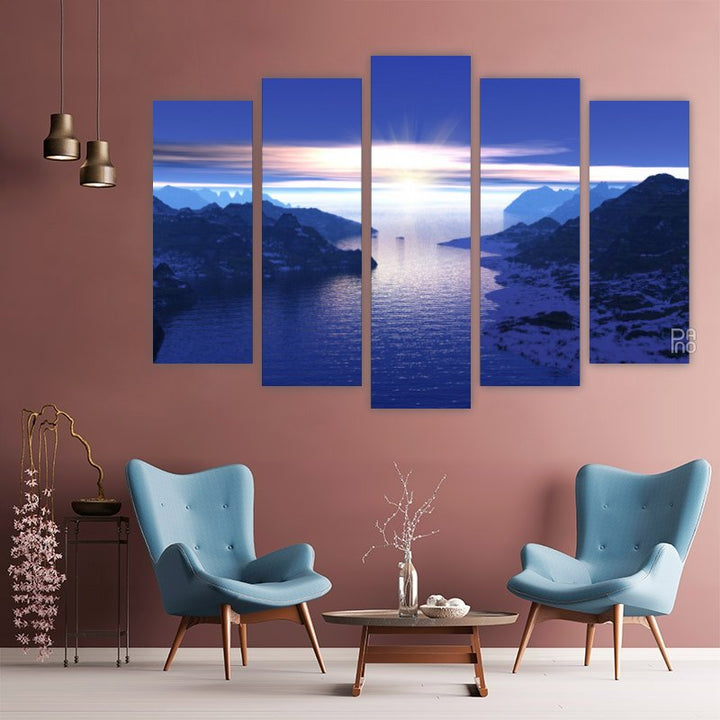 Morning in the Fjords of Norway
