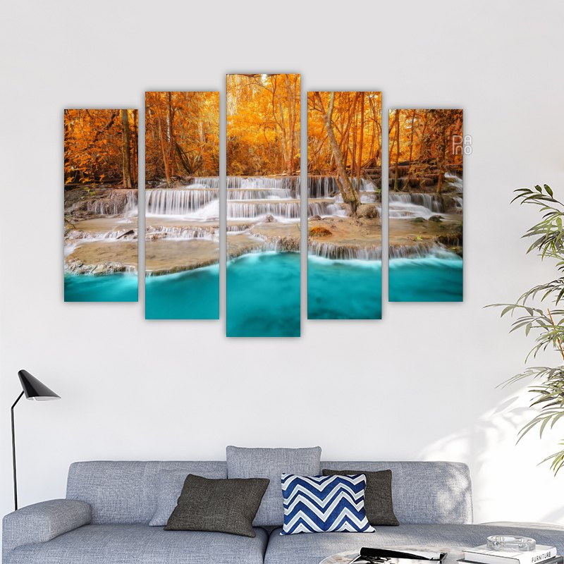 Turquoise Waterfalls