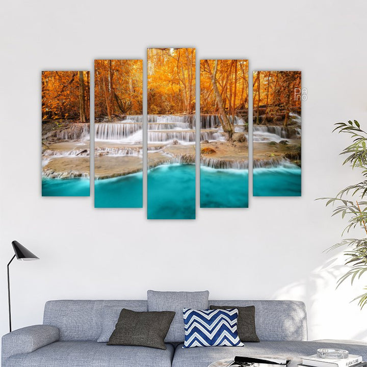 Turquoise Waterfalls