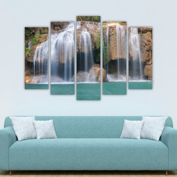 Waterfalls and Rocks