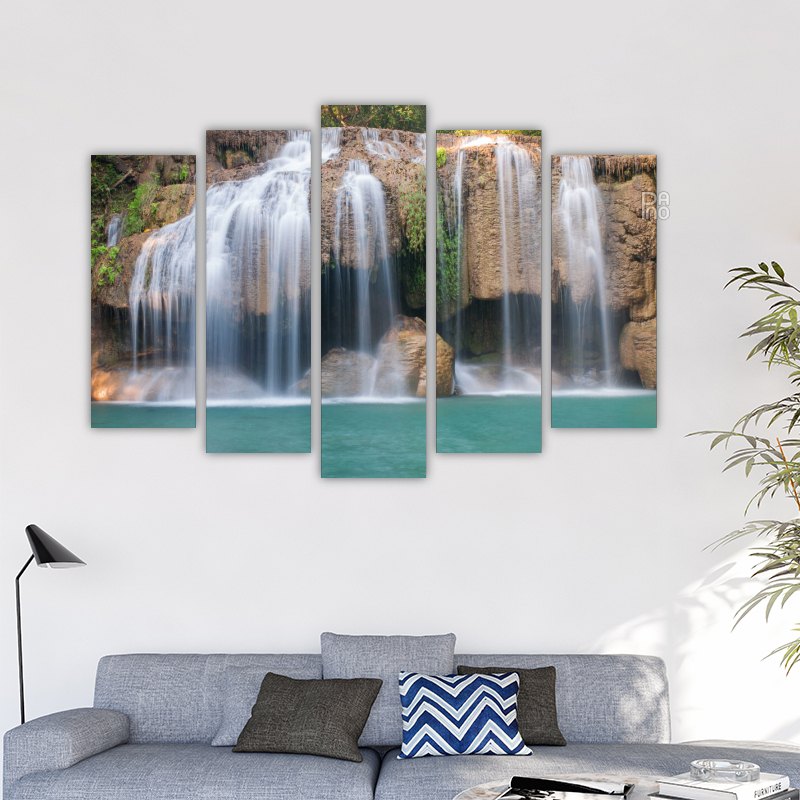 Waterfalls and Rocks