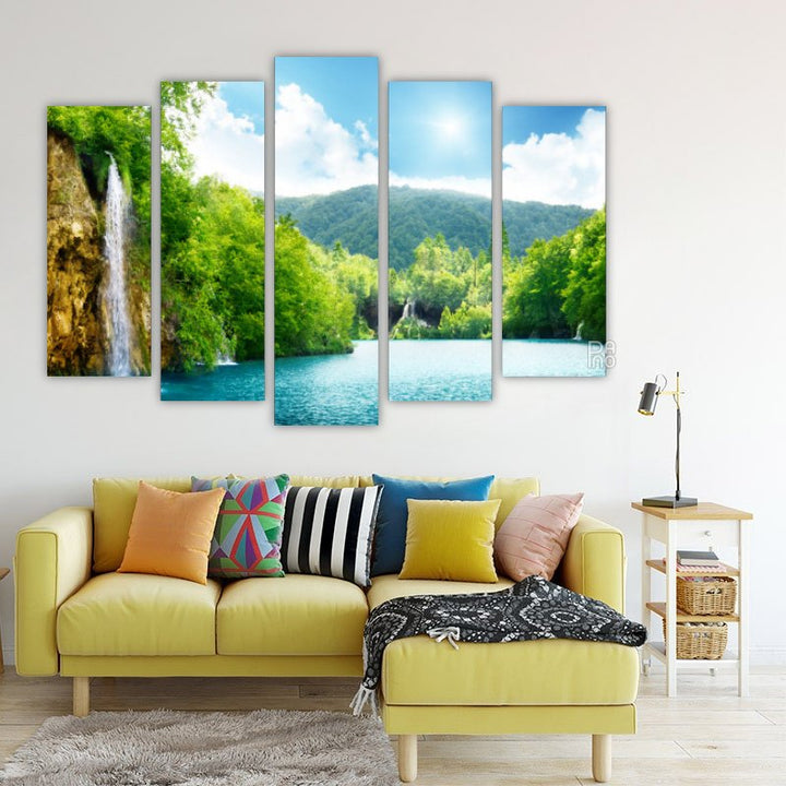Waterfalls in the Forest