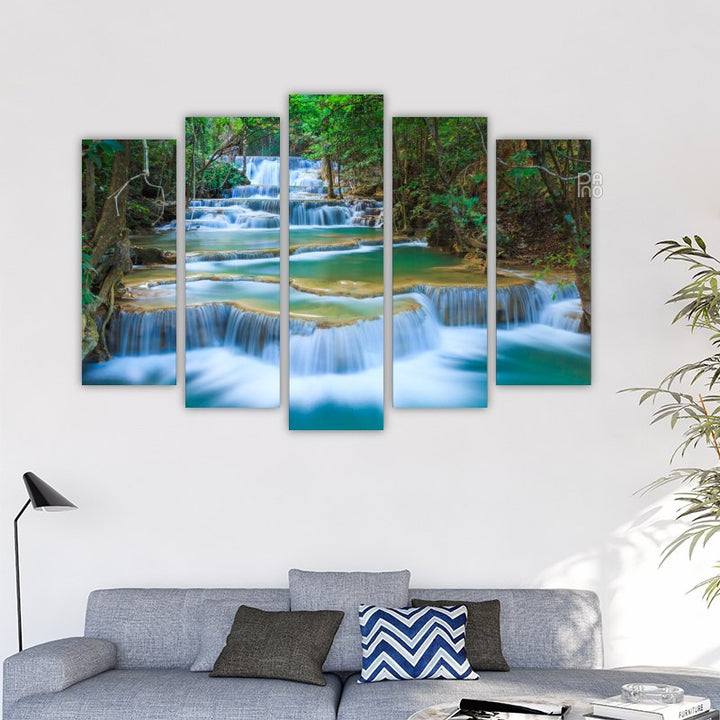 Waterfalls in a tropical forest - 1