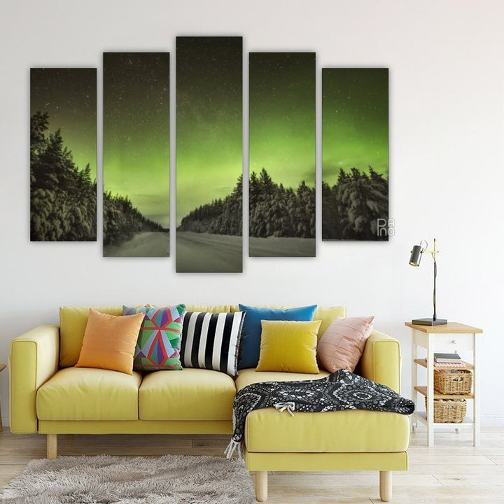 Amazing northern lights