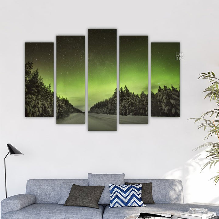 Amazing northern lights