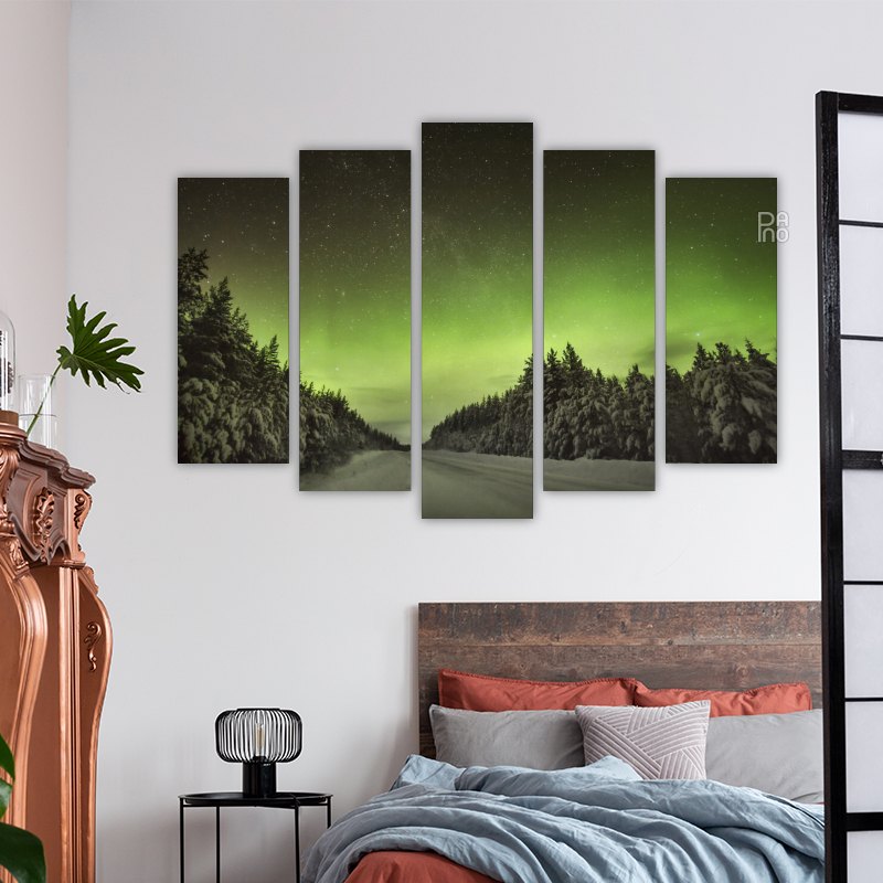 Amazing northern lights
