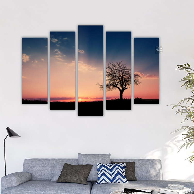 Tree at sunset