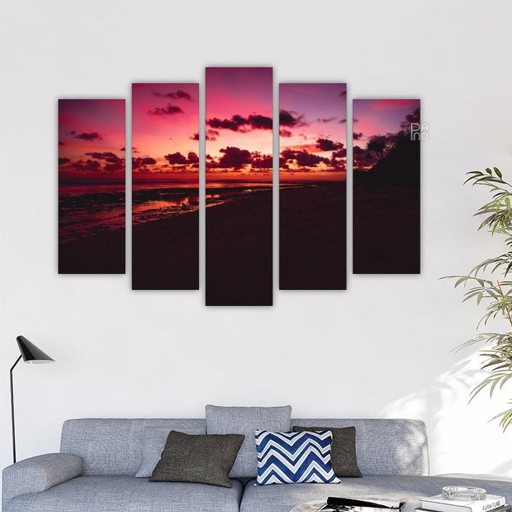 Colorful sunset