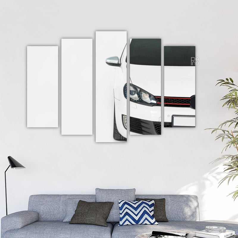 Weißes Auto