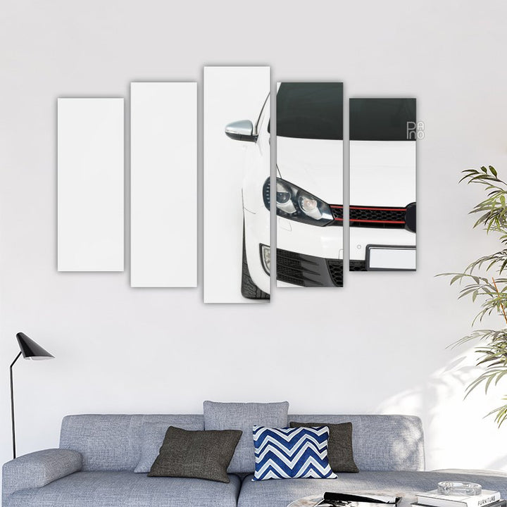 Weißes Auto