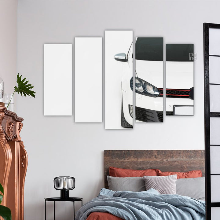 Weißes Auto