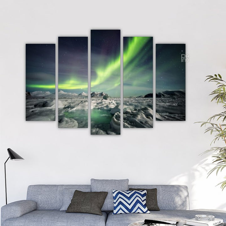 Arctic Winter Landscape