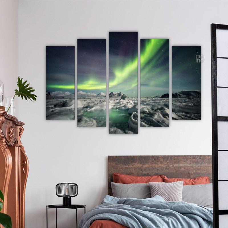 Arctic Winter Landscape