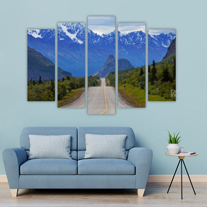Road in Alaska