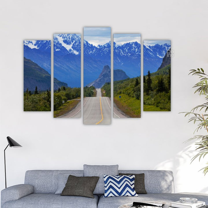 Road in Alaska