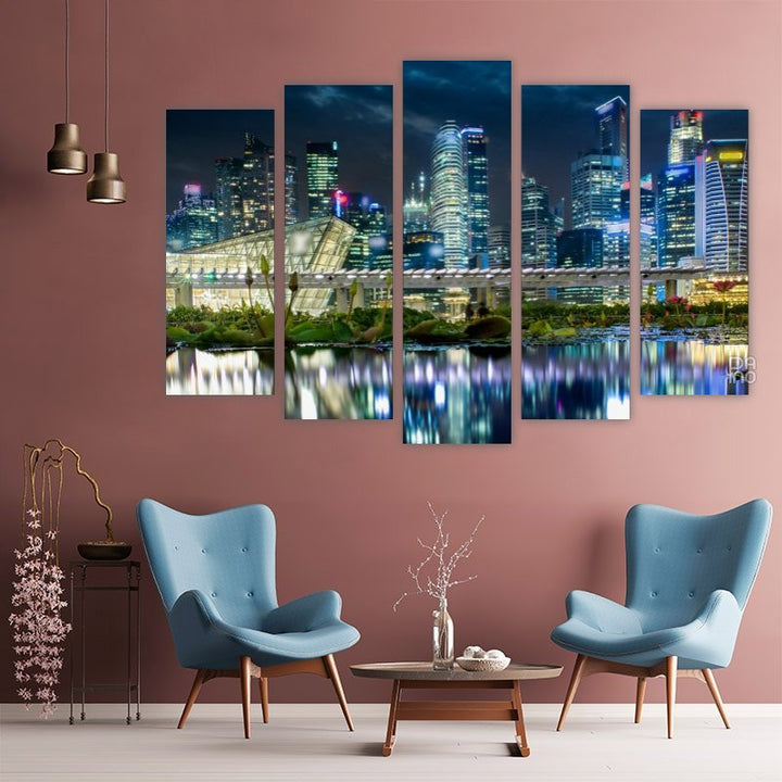 Night Landscape of Singapore