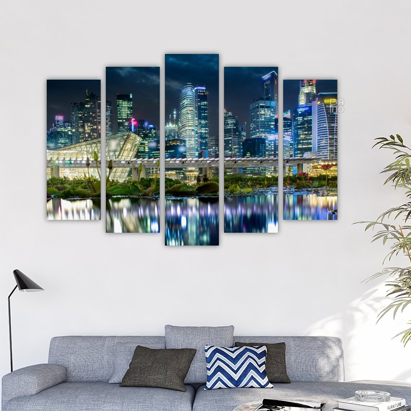 Night Landscape of Singapore