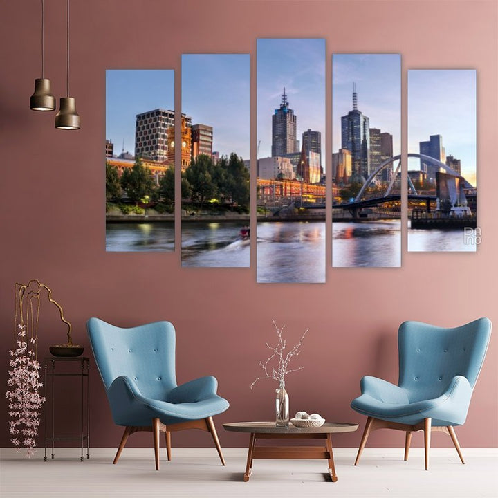 Melbourne at Sunrise