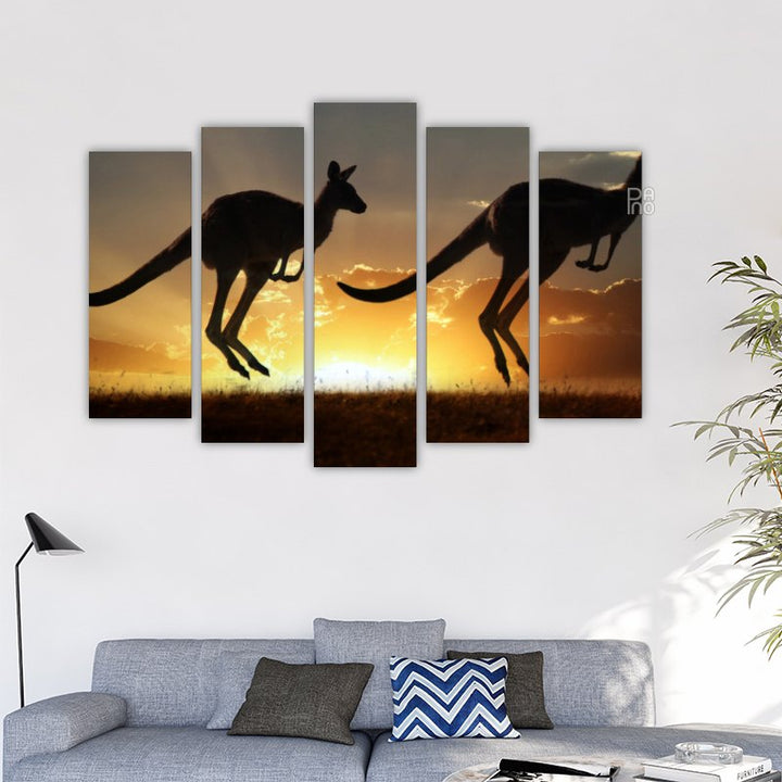 Kangaroo at Sunset