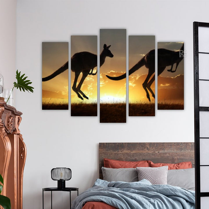 Kangaroo at Sunset
