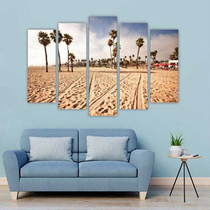 Beach in Santa Monica, California