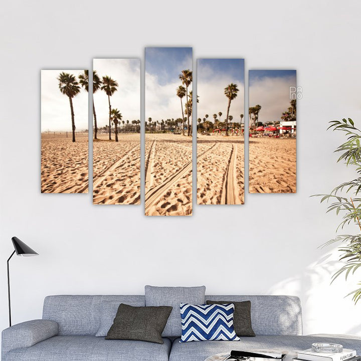 Beach in Santa Monica, California