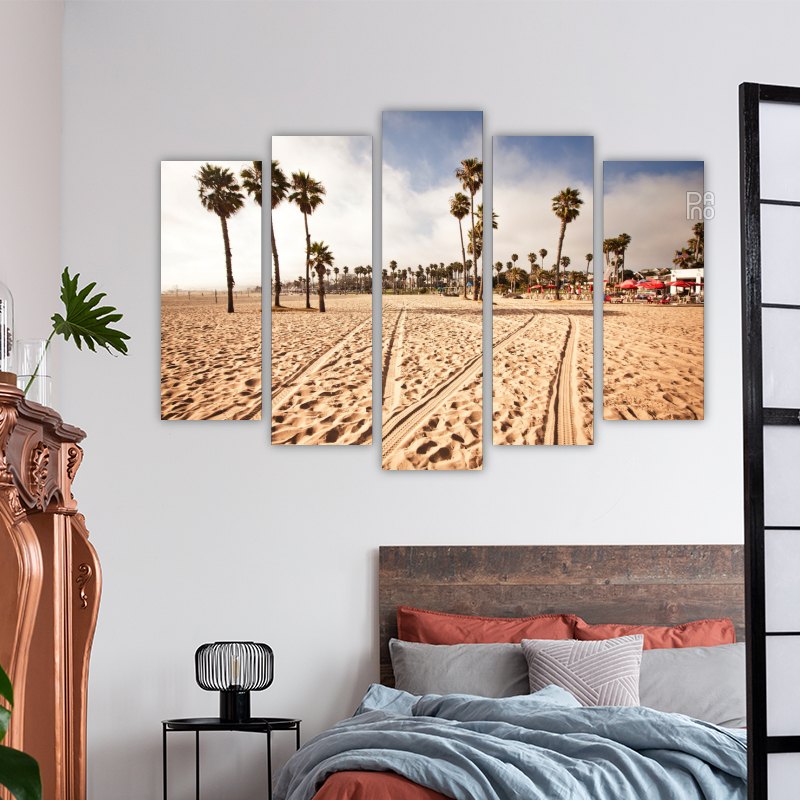 Beach in Santa Monica, California