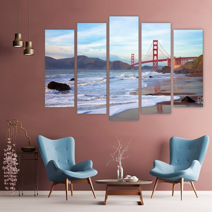 Golden Gate Bridge at Sunset