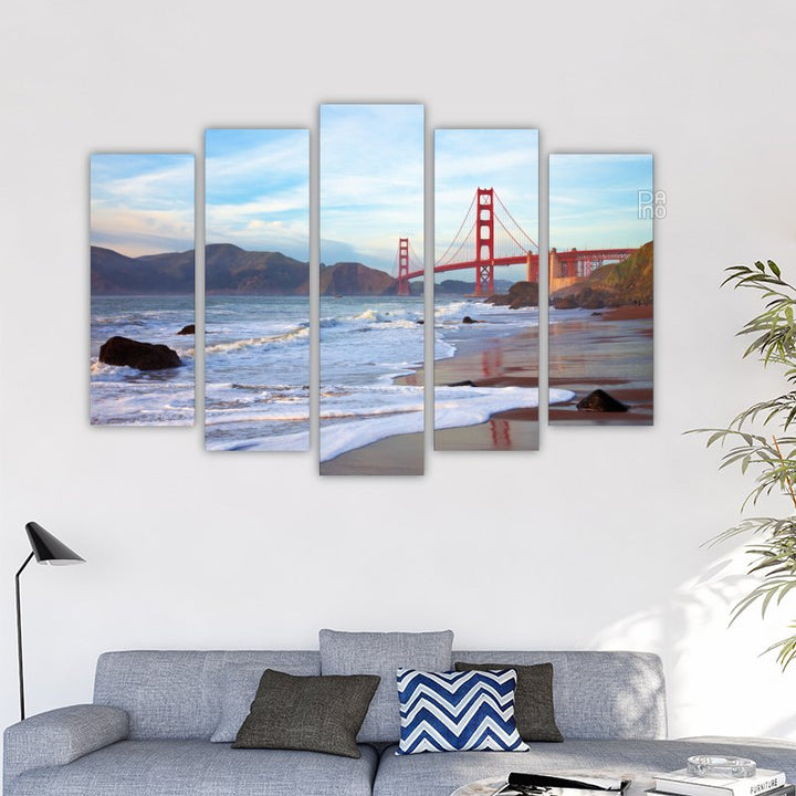 Golden Gate Bridge at Sunset