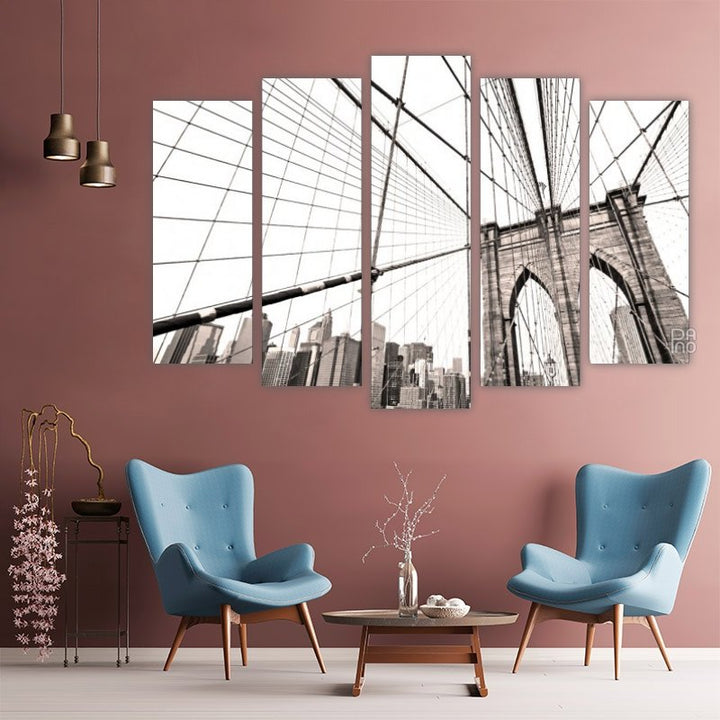 The Manhattan Bridge, New York