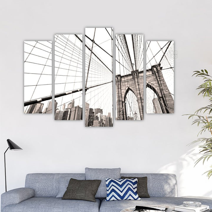The Manhattan Bridge, New York