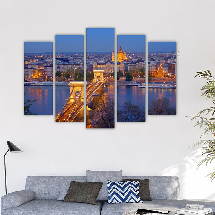 View of Budapest at Night